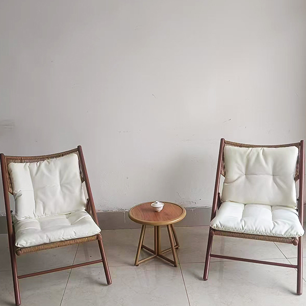 Outdoor furniture, aluminum alloy frame folding chair